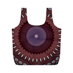 Art Pattern Design Full Print Recycle Bag (M)