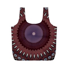 Art Pattern Design Full Print Recycle Bag (M) from ArtsNow.com Back
