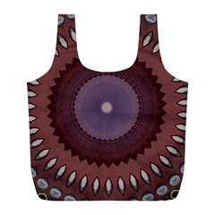 Art Pattern Design Full Print Recycle Bag (L) from ArtsNow.com Front