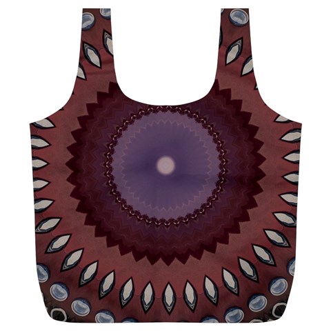 Art Pattern Design Full Print Recycle Bag (XL) from ArtsNow.com Front