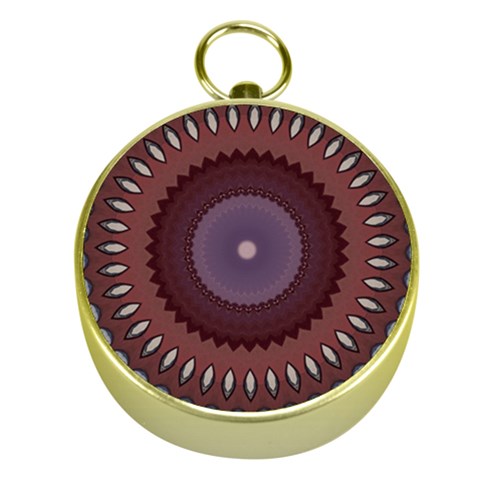 Art Pattern Design Gold Compasses from ArtsNow.com Front