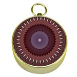Art Pattern Design Gold Compasses