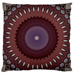 Art Pattern Design Standard Premium Plush Fleece Cushion Case (One Side)