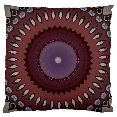 Art Pattern Design Large Premium Plush Fleece Cushion Case (Two Sides) from ArtsNow.com Front
