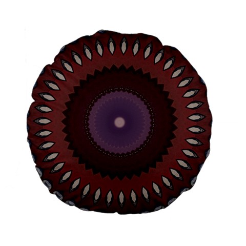 Art Pattern Design Standard 15  Premium Flano Round Cushions from ArtsNow.com Front