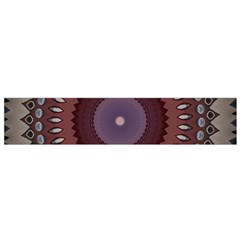 Art Pattern Design Small Premium Plush Fleece Scarf from ArtsNow.com Back