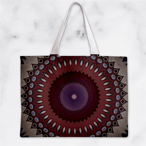 Art Pattern Design Zipper Mini Tote Bag from ArtsNow.com Front