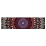 Art Pattern Design Oblong Satin Scarf (16  x 60 )