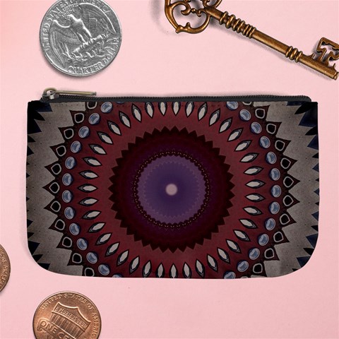 Art Pattern Design Large Coin Purse from ArtsNow.com Front
