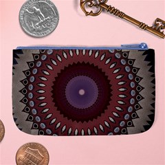 Art Pattern Design Large Coin Purse from ArtsNow.com Back