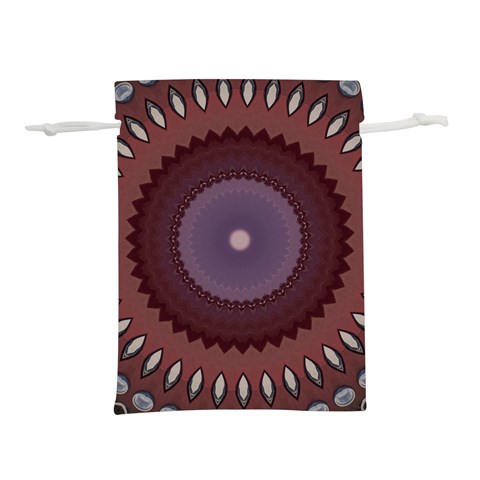 Art Pattern Design Lightweight Drawstring Pouch (L) from ArtsNow.com Front