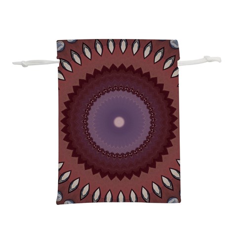 Art Pattern Design Lightweight Drawstring Pouch (L) from ArtsNow.com Back