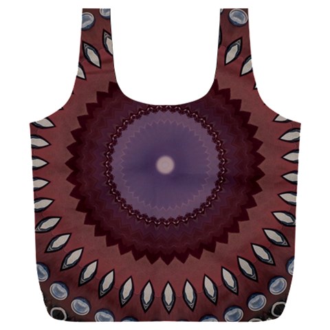 Art Pattern Design Full Print Recycle Bag (XXL) from ArtsNow.com Front