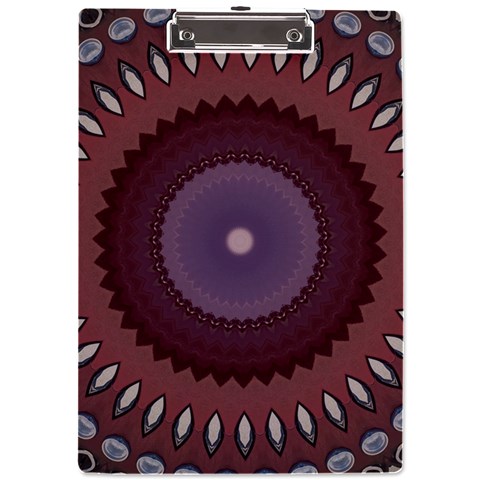 Art Pattern Design A4 Acrylic Clipboard from ArtsNow.com Front