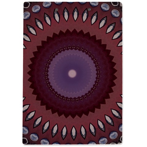 Art Pattern Design A4 Acrylic Clipboard from ArtsNow.com Back