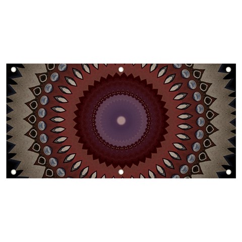 Art Pattern Design Banner and Sign 4  x 2  from ArtsNow.com Front