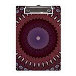 Art Pattern Design A5 Acrylic Clipboard