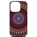 Art Pattern Design iPhone 14 Pro Black UV Print Case