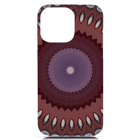Art Pattern Design iPhone 14 Pro Max Black UV Print Case from ArtsNow.com Front
