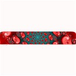 Fractal Red Spiral Abstract Art Small Bar Mat