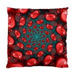 Fractal Red Spiral Abstract Art Standard Cushion Case (One Side)