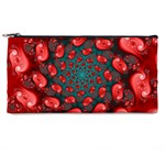 Fractal Red Spiral Abstract Art Pencil Case