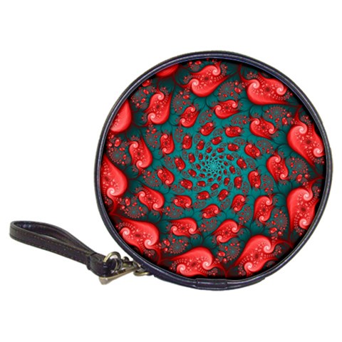 Fractal Red Spiral Abstract Art Classic 20 Front