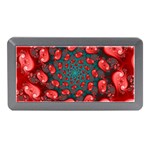Fractal Red Spiral Abstract Art Memory Card Reader (Mini)