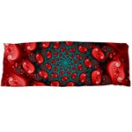 Fractal Red Spiral Abstract Art Body Pillow Case (Dakimakura)