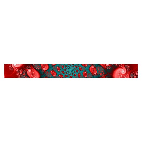 Fractal Red Spiral Abstract Art Zipper Large Tote Bag from ArtsNow.com Strap