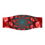 Fractal Red Spiral Abstract Art Stretchable Headband