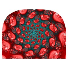 Fractal Red Spiral Abstract Art Make Up Case (Medium) from ArtsNow.com Front