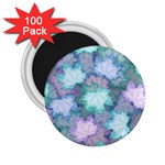 Leaves Glitter Background Winter 2.25  Magnets (100 pack) 