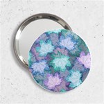Leaves Glitter Background Winter 2.25  Handbag Mirrors