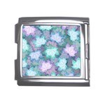Leaves Glitter Background Winter Mega Link Italian Charm (18mm)