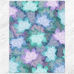 Leaves Glitter Background Winter Canvas 12  x 16 