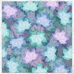 Leaves Glitter Background Winter Canvas 16  x 16 
