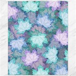 Leaves Glitter Background Winter Canvas 16  x 20 