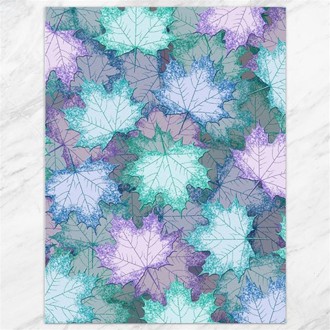 Leaves Glitter Background Winter Canvas 36  x 48  from ArtsNow.com 35.26 x46.15  Canvas - 1