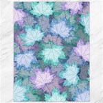 Leaves Glitter Background Winter Canvas 36  x 48 