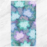 Leaves Glitter Background Winter Canvas 40  x 72 