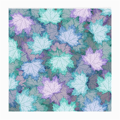Leaves Glitter Background Winter Medium Glasses Cloth from ArtsNow.com Front