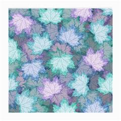 Leaves Glitter Background Winter Medium Glasses Cloth (2 Sides) from ArtsNow.com Back