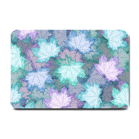 Leaves Glitter Background Winter Small Doormat from ArtsNow.com 24 x16  Door Mat