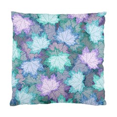 Leaves Glitter Background Winter Standard Cushion Case (Two Sides) from ArtsNow.com Front