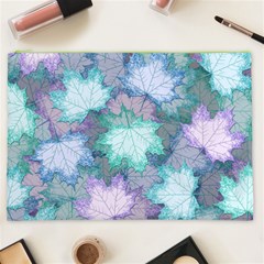 Leaves Glitter Background Winter Cosmetic Bag (XXL) from ArtsNow.com Front