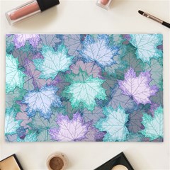 Leaves Glitter Background Winter Cosmetic Bag (XXL) from ArtsNow.com Back