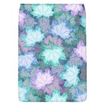 Leaves Glitter Background Winter Removable Flap Cover (L)