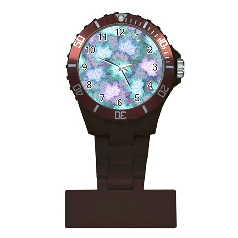 Leaves Glitter Background Winter Plastic Nurses Watch from ArtsNow.com Front