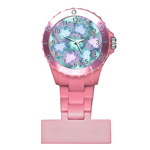 Leaves Glitter Background Winter Plastic Nurses Watch from ArtsNow.com Front
